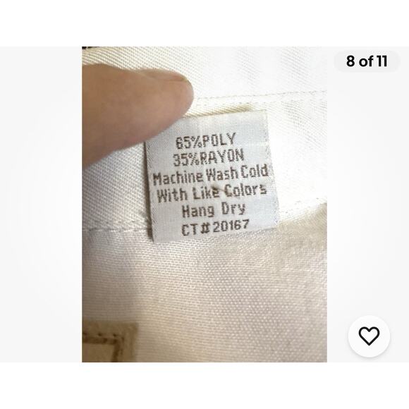 Vtg Scully Sz XS Pearl Snap LS Embroidered Embellished Shirt - Picture 9 of 12